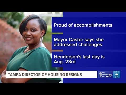 Tampa Director of Housing resigns