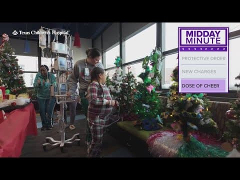 Texas Children's Hospital hosts Christmas tree farm