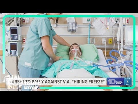 Tampa Bay area nurses to rally in DC against VA 'hiring freeze'