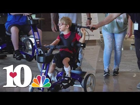 Trikes donated to 3 special needs children to help with mobility
