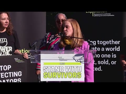 Epstein victims gather on Capitol Hill