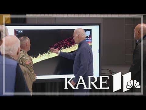 Biden gets firsthand look at Baltimore's collapsed bridge