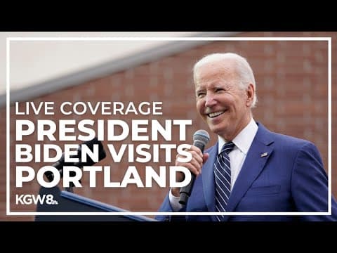 President Biden visits Portland | Live coverage