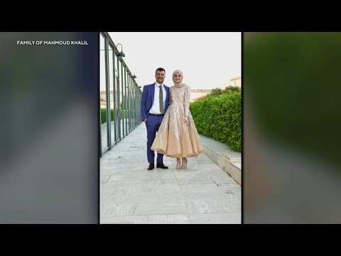 Detained grad student Mahmoud Khalil misses son’s birth, wife speaks out