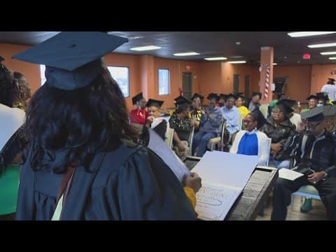 Adult graduation held at the Jerry Wade Center in Indianapolis