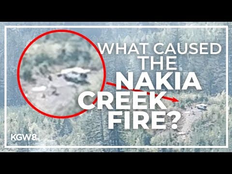 Officials: Nakia Creek Fire may have been started by people shooting off fireworks