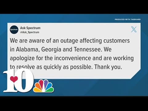 Spectrum experiencing internet outages in Tennessee and other states
