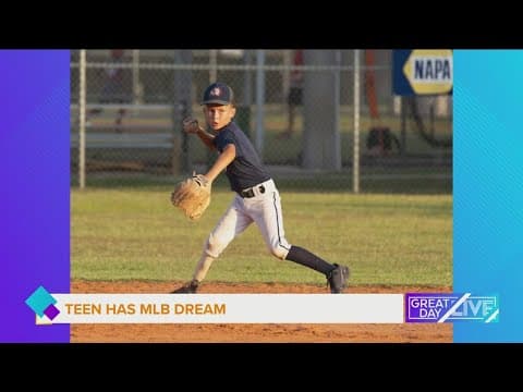 Shriners Children's ambassador works toward MLB dream