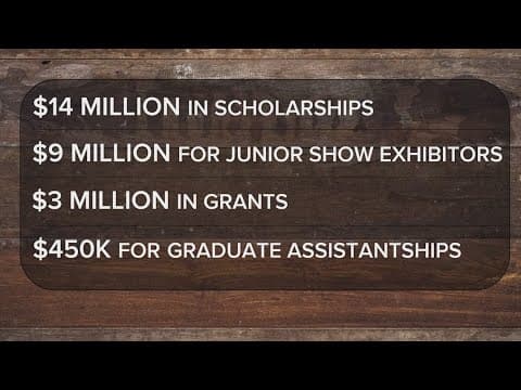 Houston Livestock Show and Rodeo pledges record amount toward student education