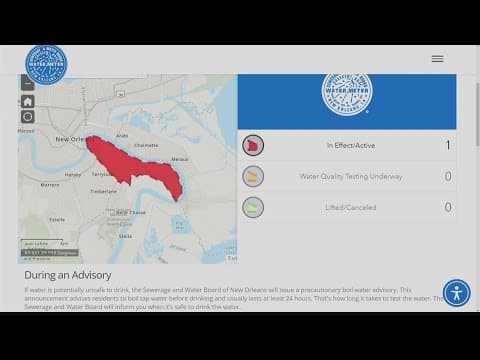 Boil advisory issued for West