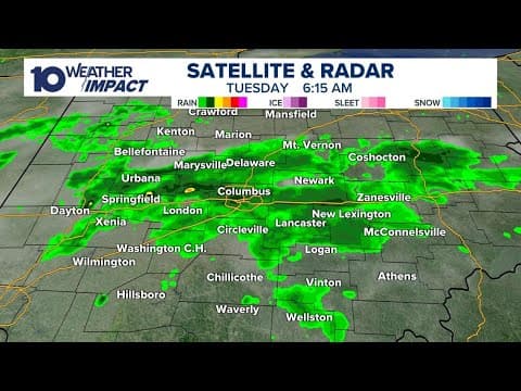 LIVE RADAR: Tracking rain showers in central Ohio