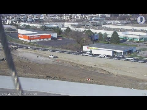 Motorcycle crash on I-69 northbound ramp kills at least 1 person