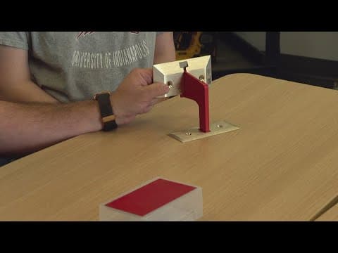 UIndy adds security device to classroom doors after student sparks idea