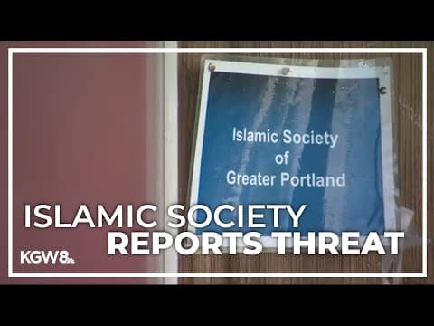 Portland-area Islamic group says it has received threats amid Israel-Hamas conflict