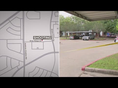 HCSO: Multiple suspects on the run after 68-year-old shot at SW Harris County apartment complex