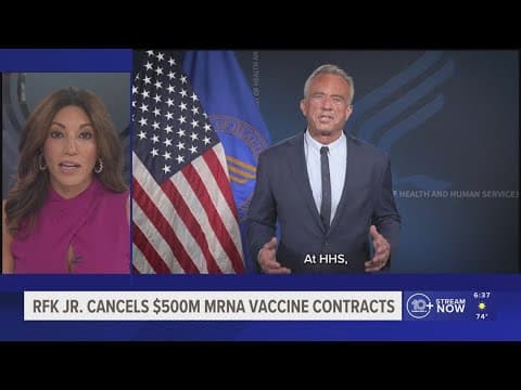 RFK Jr. to cancel $500 million in funding for vaccine development projects