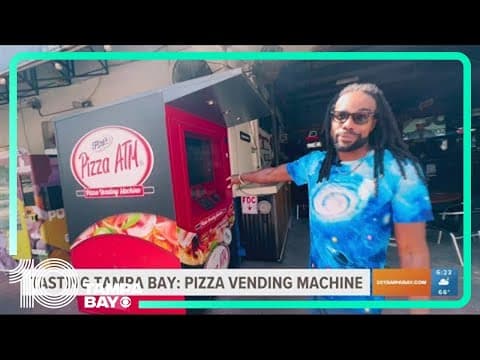 Want to try a pizza from a vending machine? Head to Ferg's