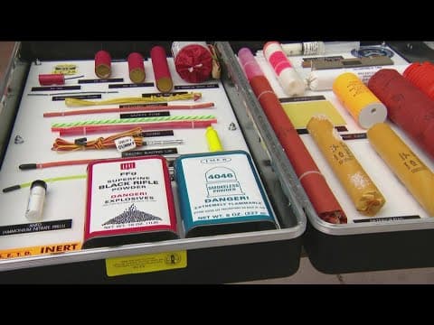 Firefighters address dangers of fireworks ahead of 4th of July weekend