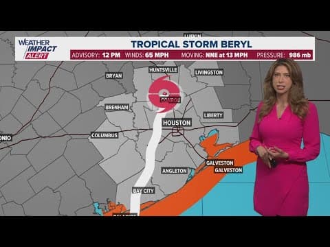 Tracking Hurricane Beryl | Timeline