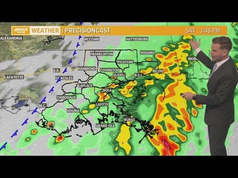 Mostly dry Friday, but rain likely Saturday