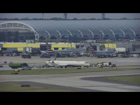 Planes collide, damaging aircraft at Hartsfield-Jackson International Airport in Atlanta