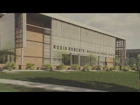 Robin Roberts breaks ground on new broadcast media center at Southeastern University