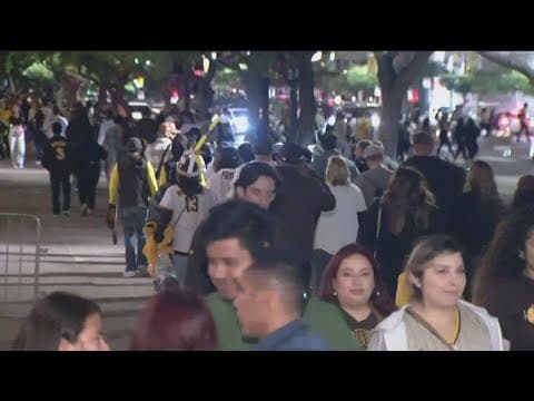 Padres fans keeping their hopes high despite Saturday's loss