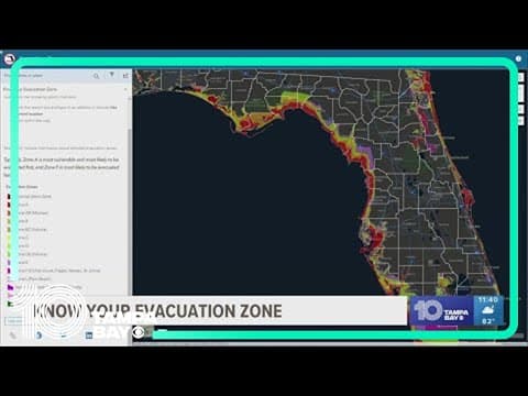 How to find your Tampa Bay-area evacuation zone and storm surge maps