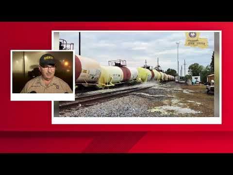 Train derail, chemical spill in St. James Parish