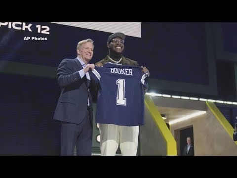 Dallas Cowboys select Tyler Booker with first round pick in 2025 NFL Draft: Latest updates