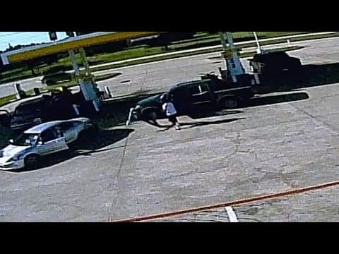 HCSO: Surveillance video shows man punch 80-year-old to the ground, breaking his hip