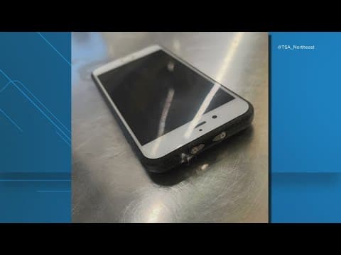 TSA agents at DCA confiscate stun gun built to look like an iPhone