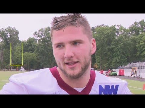 Commanders rookies talk first training camp experience