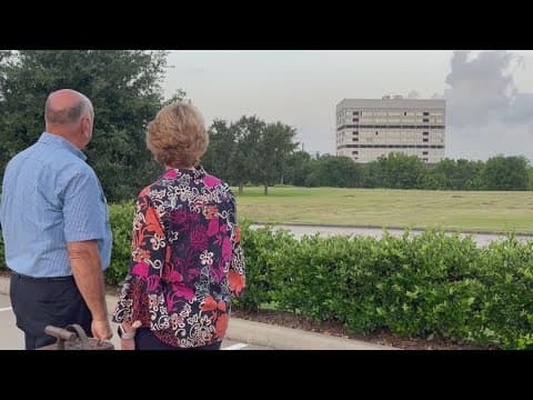 ExxonMobil office imploded in Baytown