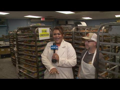 Haydel's already making king cakes nearly around the clock