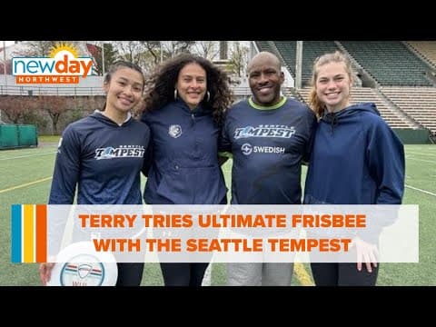 Terry tries Seattle's next big sport: Ultimate frisbee - New Day NW
