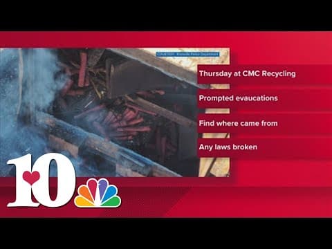 ATF leading investigation on explosives, blasting caps found at CMC Recycling