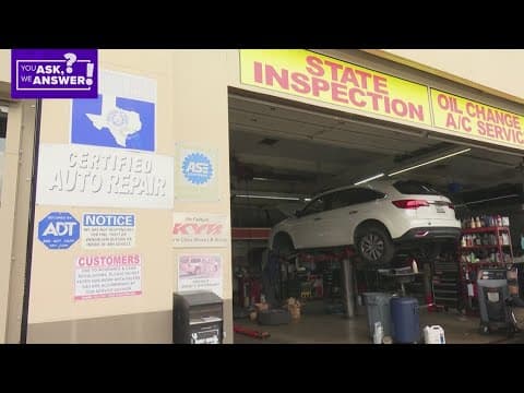 Your questions about Texas vehicle inspections answered