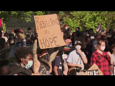 Hospital opens art exhibit with pieces from George Floyd Square