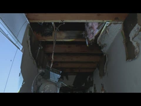 Lightning strikes North Texas home, catching the house on fire