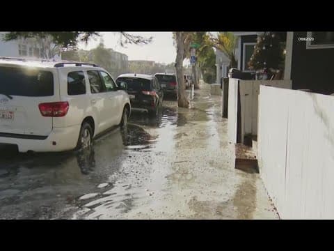 Another winter storm pounds California with more rain, wind, high surf