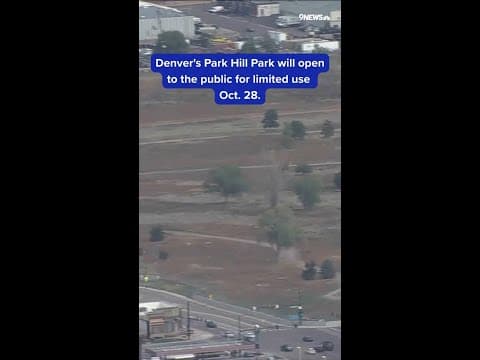 Denver's Park Hill Park will open for limited use later this month