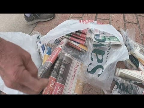 Flyers and plastic creating elevated liter around San Diego County