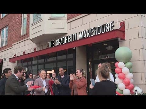 Spaghetti Warehouse officially reopens at new location