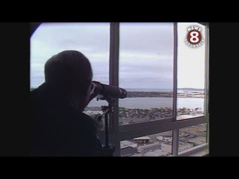 Inside the Meridian luxury condominium downtown San Diego 1987