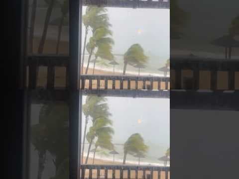 Vacationers stranded during Hurricane Beryl