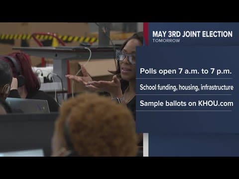 Voters head to polls for May 3rd elections
