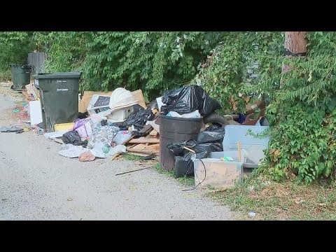 Residents in Linden neighborhood frustrated as illegal dumping persists