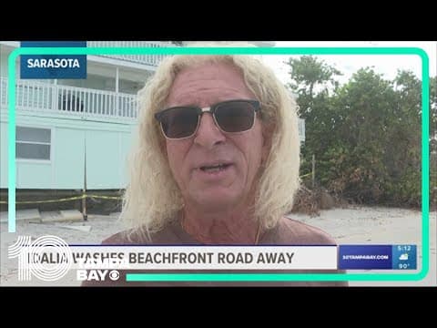 Sarasota County officials continue to assess storm surge damage