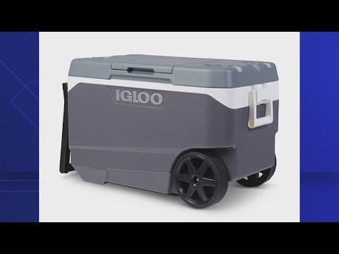 More than a million Igloo rolling coolers recalled after fingertip amputations
